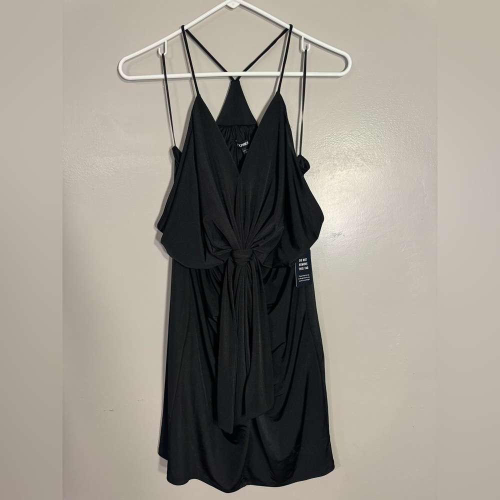 Express SLINKY KNOT DETAIL BODYCON DRESS size S NWT